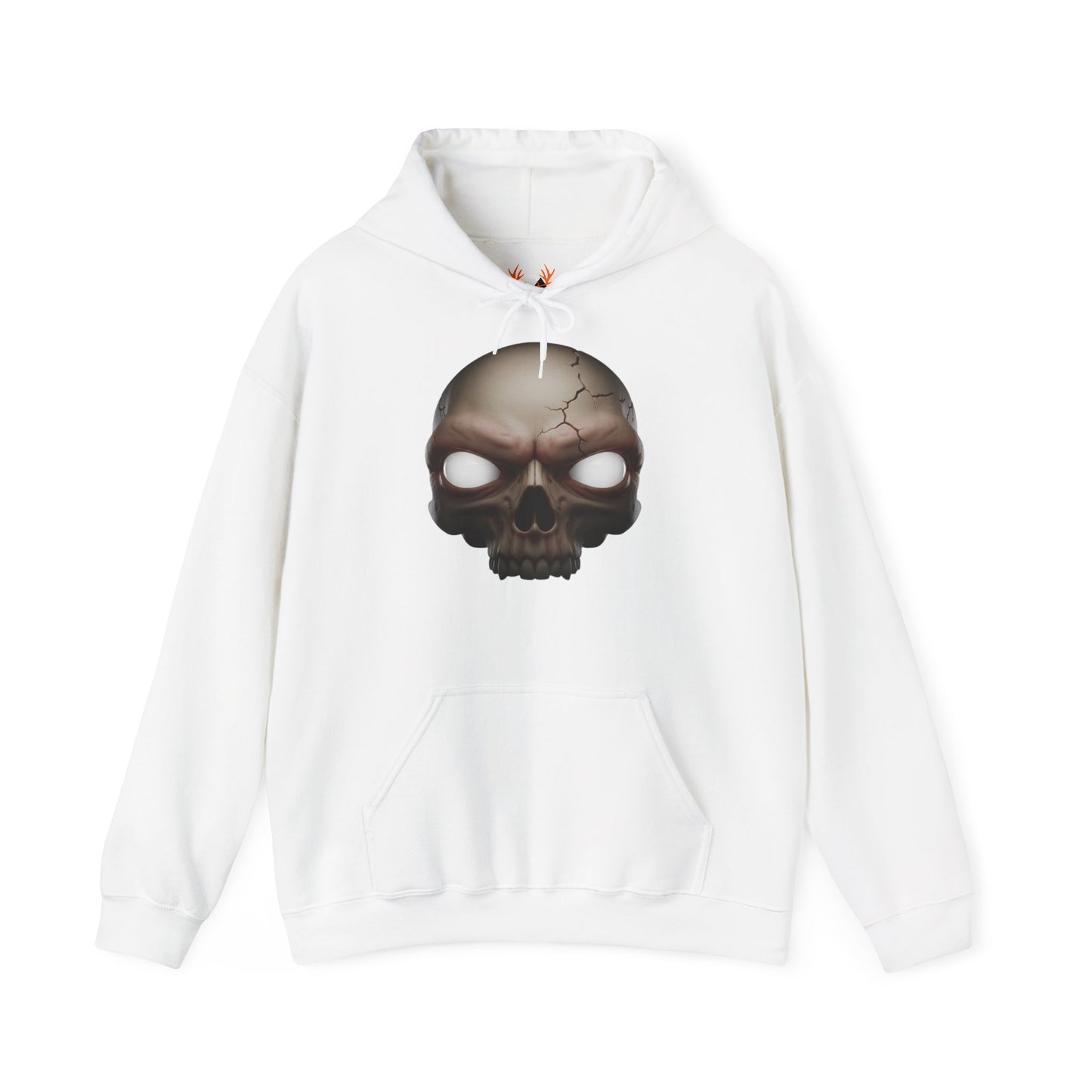 Sweat à Capuche "Crâne Fissuré" - Hoodie