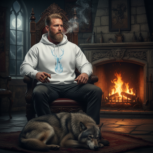Mystical Deer Sweat à Capuche - Hoodie