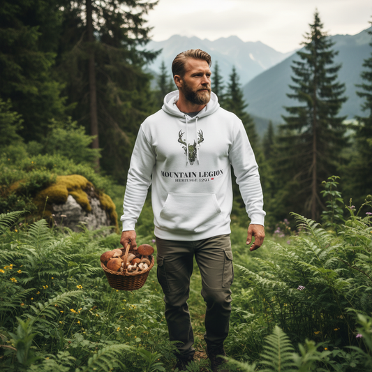 Sweat à Capuche "Crâne Sylvestre" - Hoodie