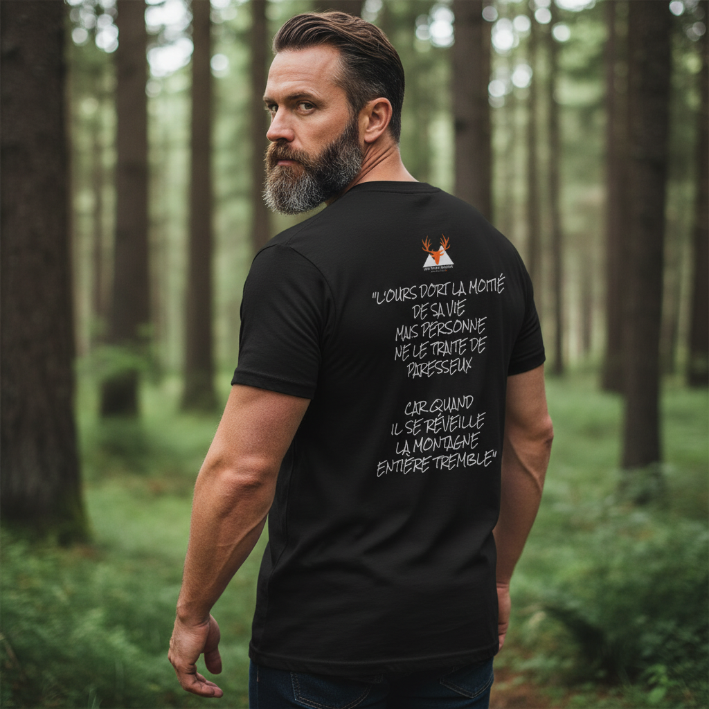 Wild life T-shirt "Bear"