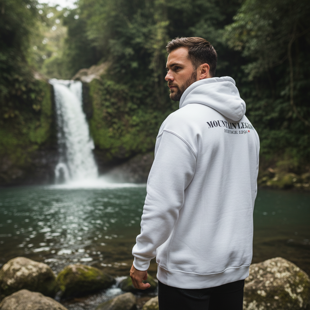 HOODIE HERITAGE - White