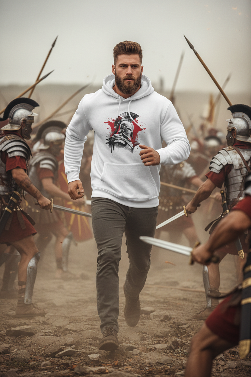 Waarior Collection "TITAN"  Premium Pullover Hoodie