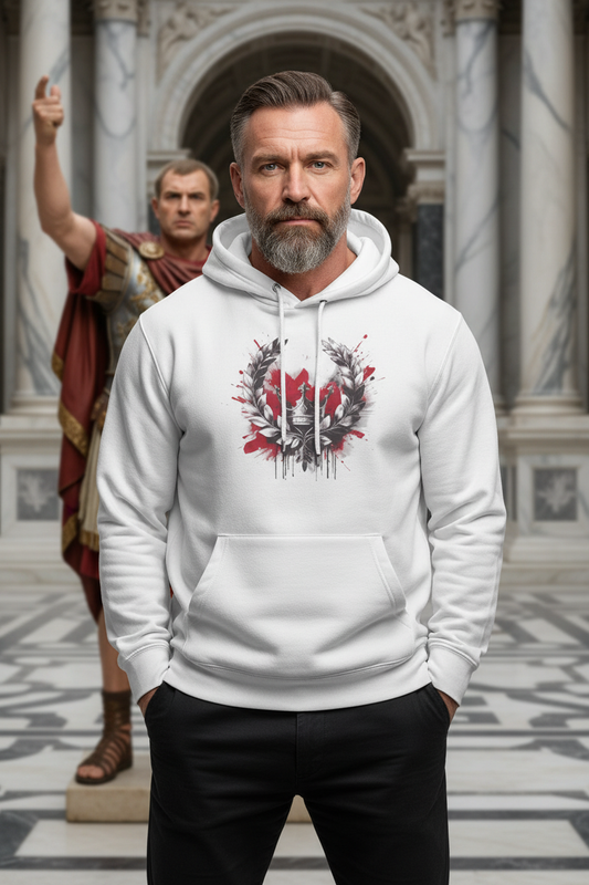 Warrior Collection "César"; Premium Pullover Hoodie