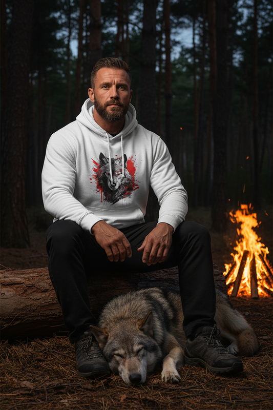 Warrior Collection "Loup" Premium Pullover Hoodie