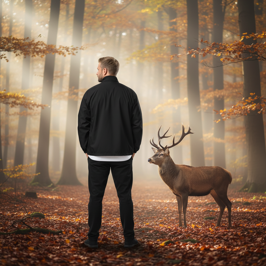 Veste - Coupe Vent Collection "Deer Autumn", Mountain-Legion Jacket