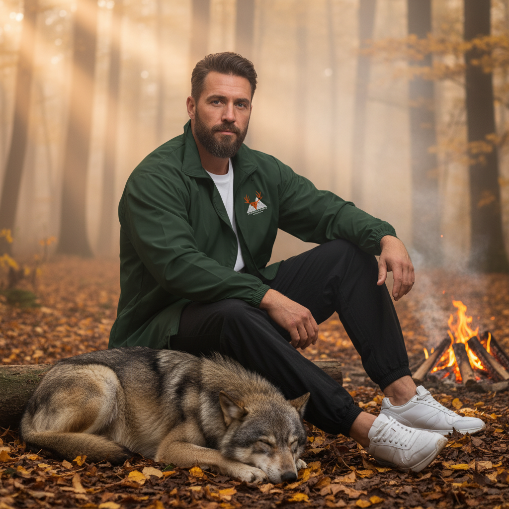 Veste - Coupe Vent Collection "Deer Autumn", Mountain-Legion Jacket