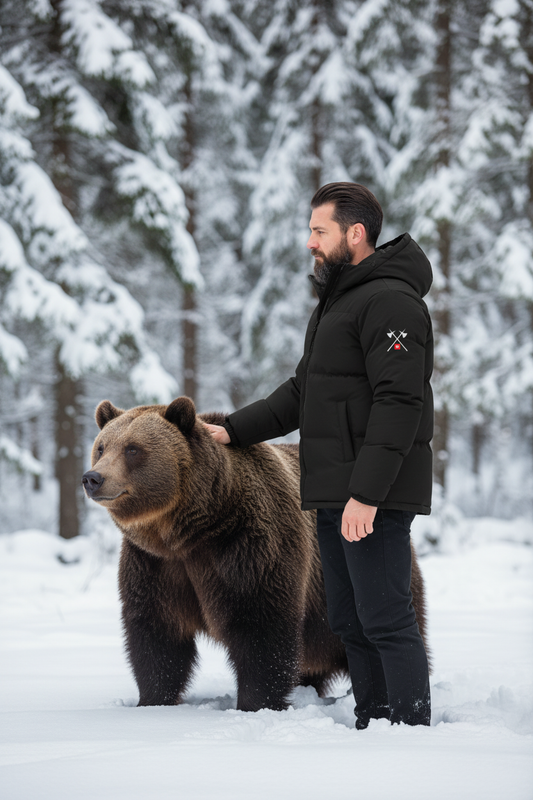 Doudoune Hiver -Hooded Puffer Winter Jacket - Veste