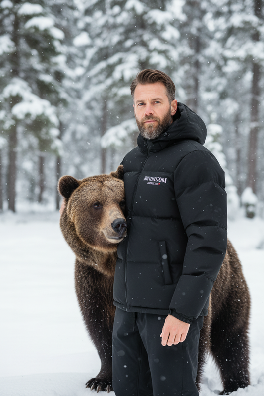 Doudoune Hiver -Hooded Puffer Winter Jacket - Veste