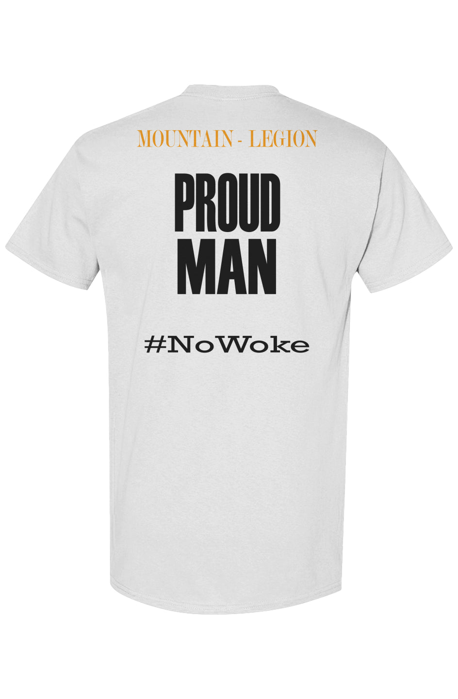 T-shirt #NoWoke Edition