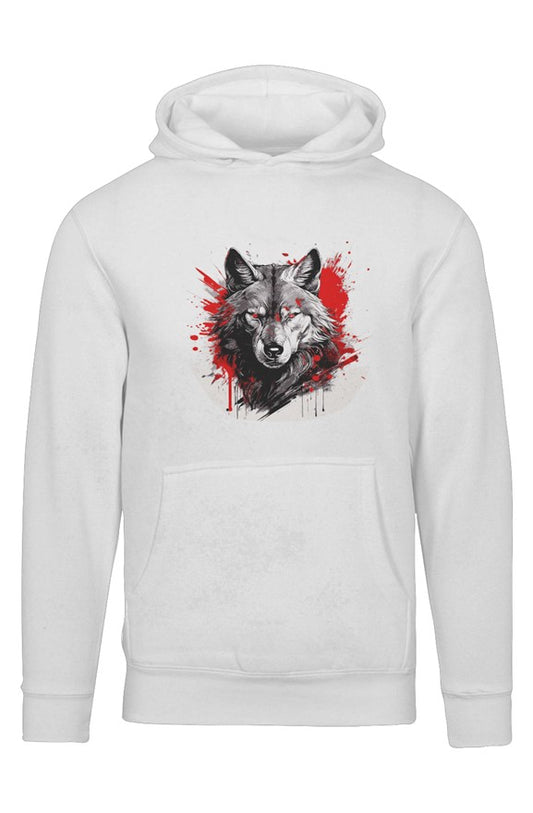Warrior Collection &amp;quot;Loup&amp;quot; Premium Pullover Hoodie
