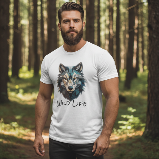 Wild life T-shirt "Wolf"