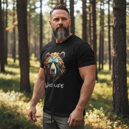 Wild life T-shirt "Bear"