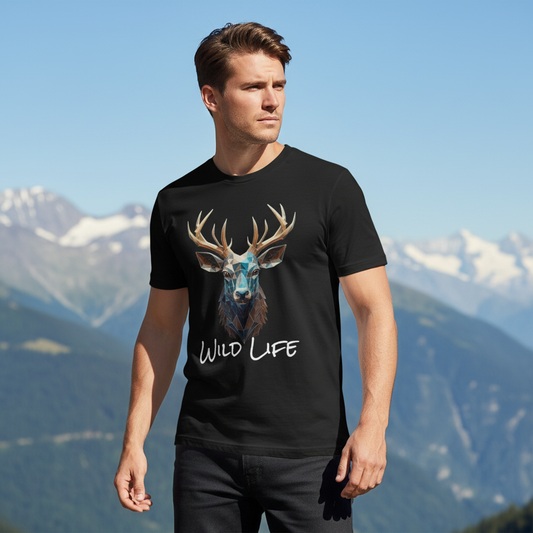 Wild life T-shirt "Deer"