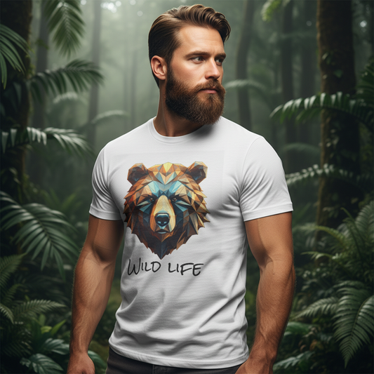 Wild life T-shirt "Bear"
