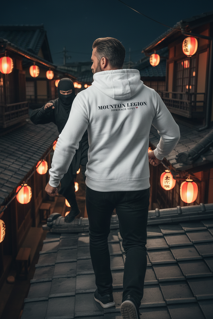 Warrior Collection &amp;quot;Ninja&amp;quot; Premium Pullover Hoodie